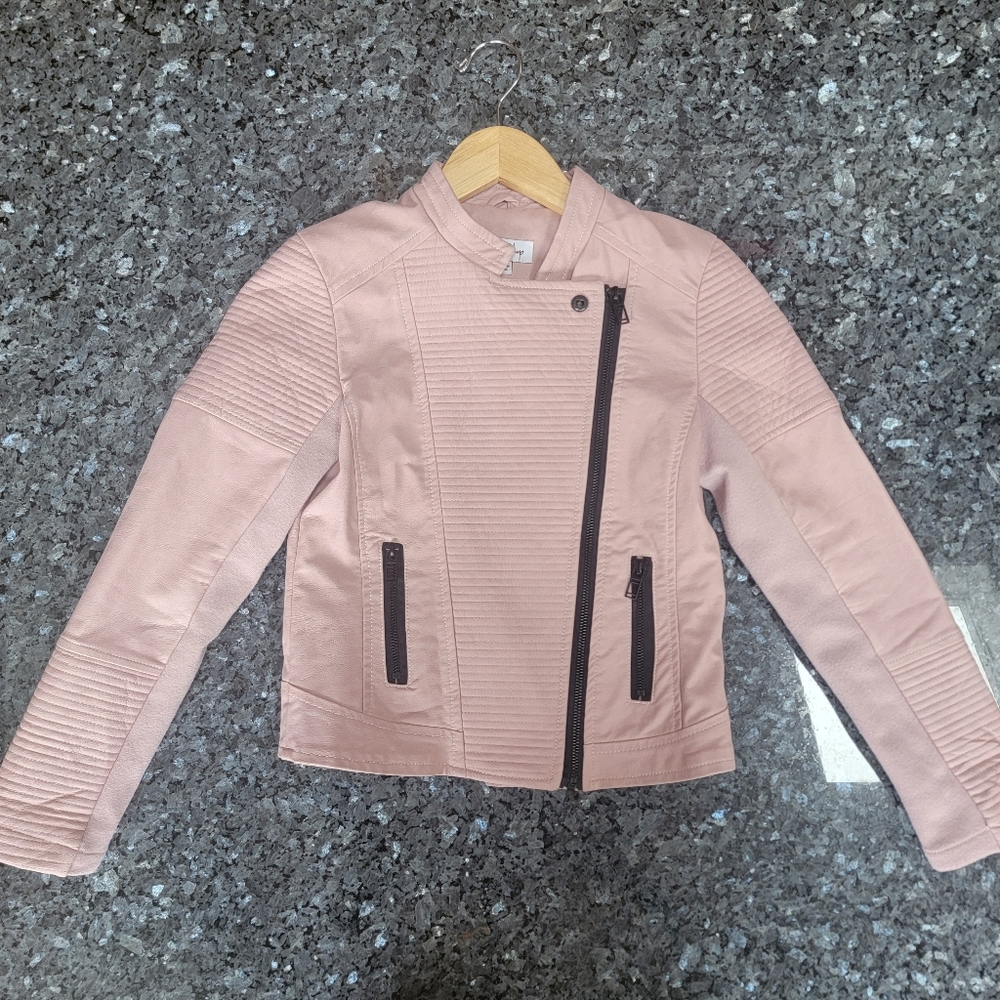 CoffeeShop NY dusty rose bomber jacket